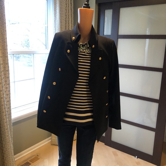 Intermix Black Blazer like New - Picture 1 of 3